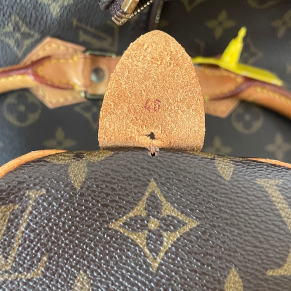 Louis Vuitton Monogram Speedy 40 Vintage Hand Bag Brown - Picture 13 of 14